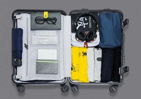 Валіза Xiaomi Runmi 90 Ninetygo Aluminum Frame Box Suitcase 24" Dark Grey (6970055340458)